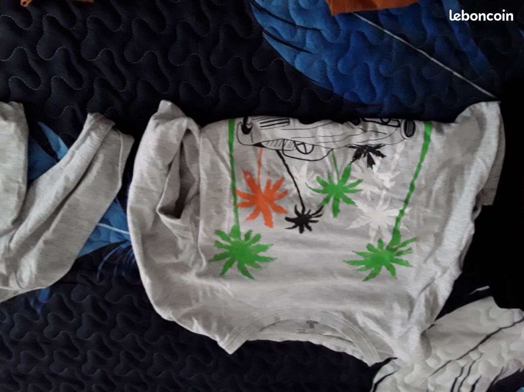 Lot de 6tee-shirts manche longue 10 ans (image 5)