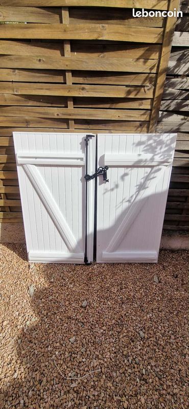 Volets PVC Blanc neuf (image 2)