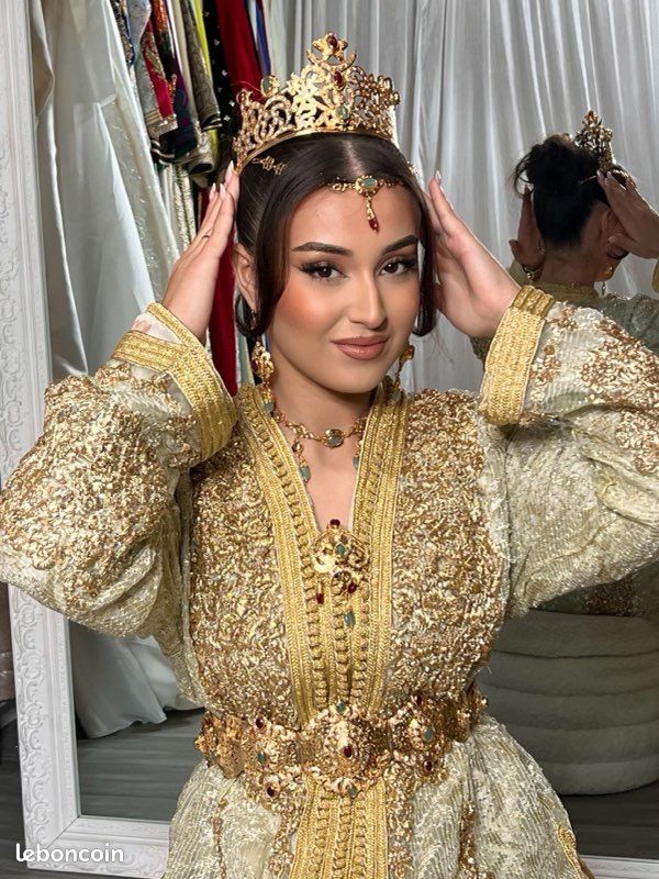 Kaftan Takchita Mariage Robe De Mariée Negafa Caftan Takchita