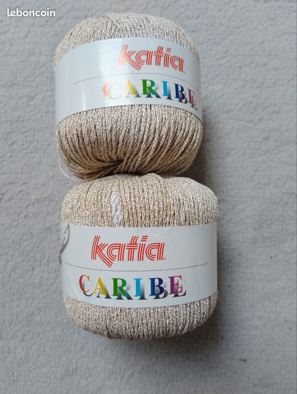 Lot De 2 Pelotes De Laine - 50 Grammes Chaque - 25% Laine - Origine France - Neuf