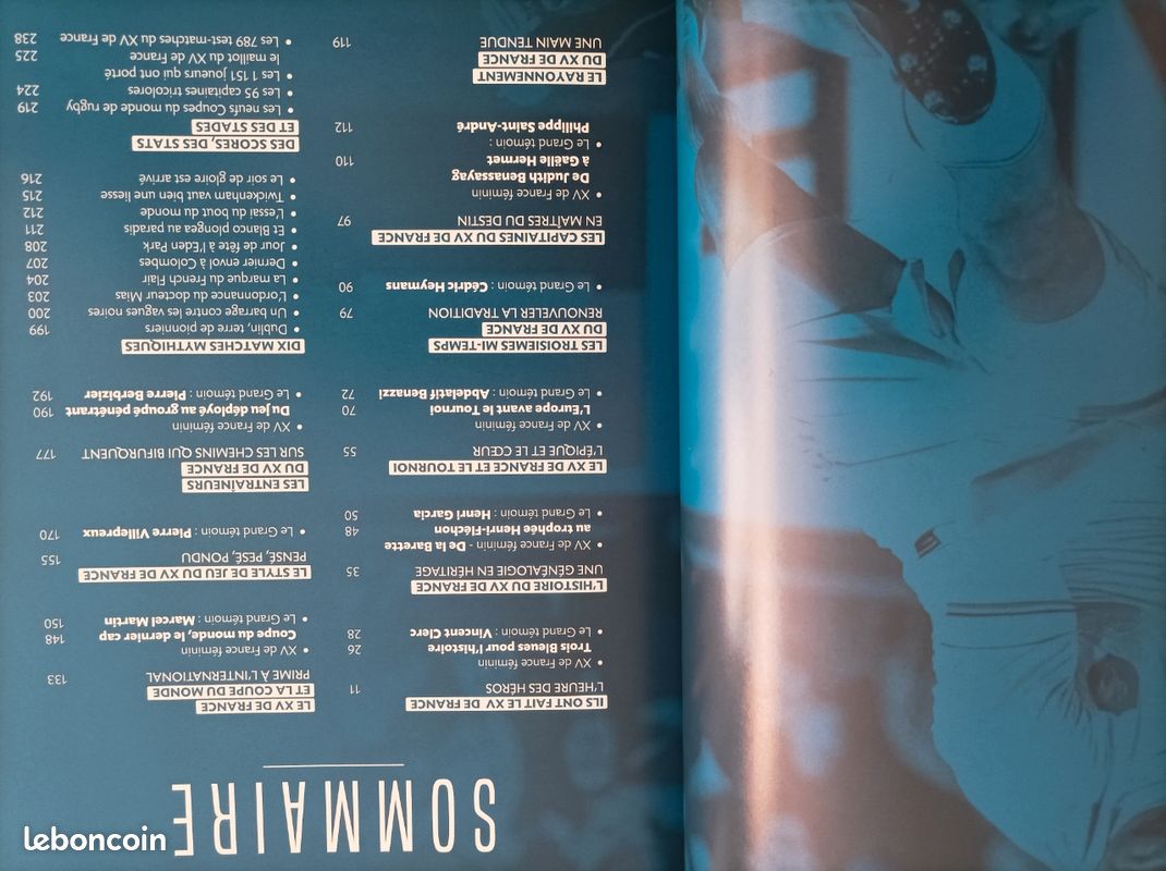 Livre neuf RUGBY Anthologie des bleus (image 7)