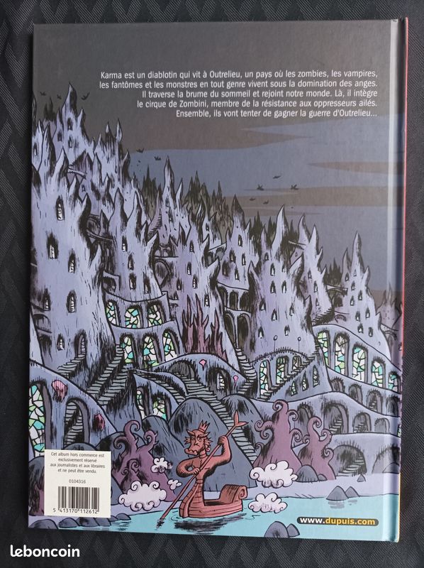 Karma Outrelieu 1ère édition - Bande Dessinée (BD) (image 2)