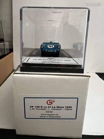 Jaguar D-Type #4 Campeão 24 Horas Le Mans 1956 1:18 CMR - 20 anos! Loja