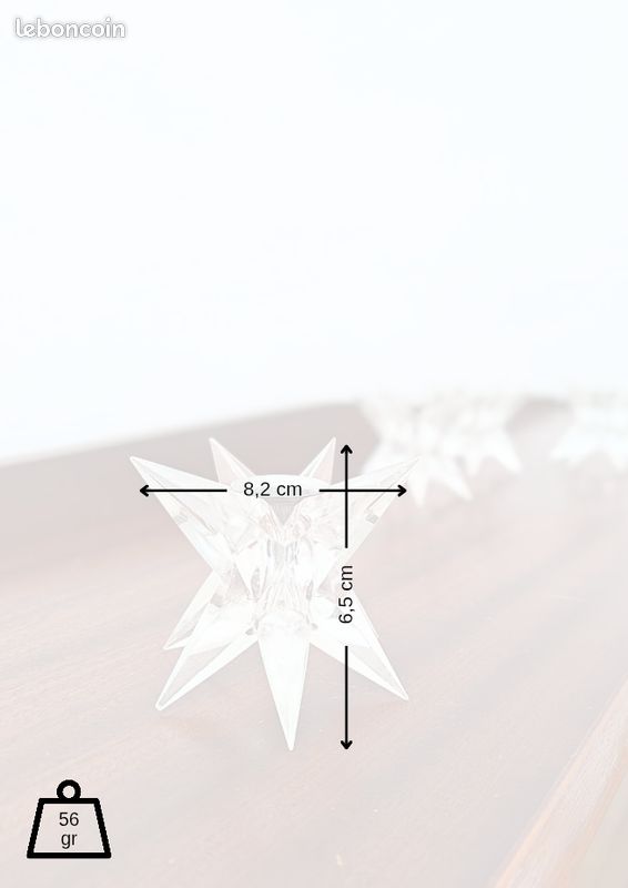 Ensemble de 4 bougeoirs "Sputnik" – Design Space Age – France (image 10)