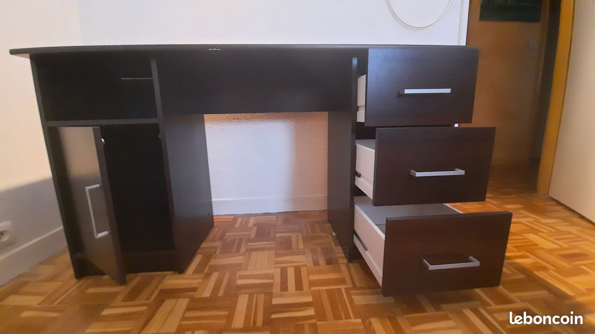 Bureau Décor Noyer (image 3)
