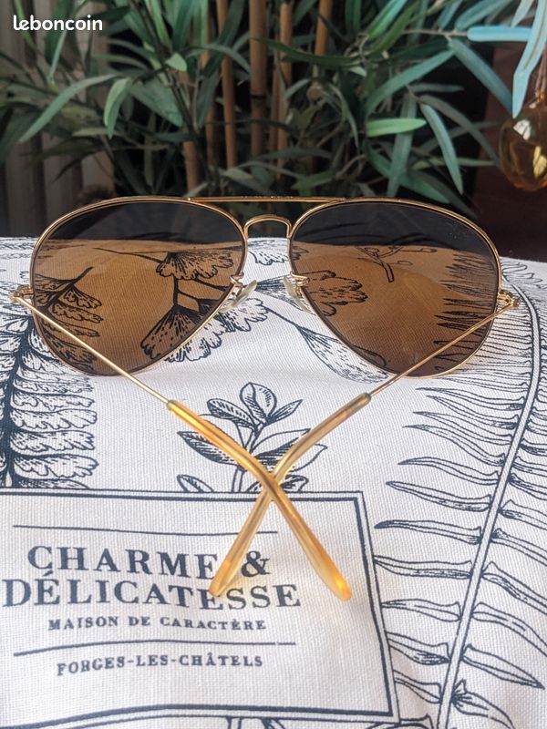 Lunettes Ray Ban aviator USA Bausch & Lomb (image 4)
