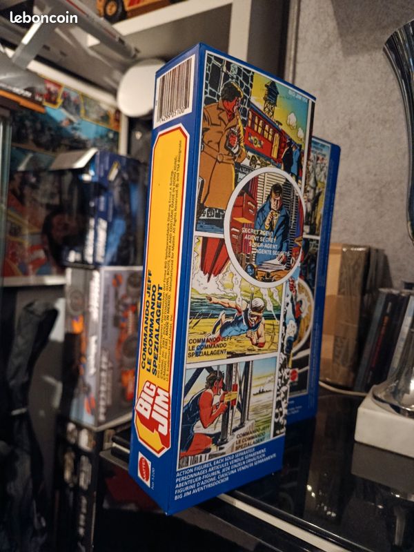 Big Jim Série Commando - Vektor Mattel (réf.9297/9303) Neuf En Boîte