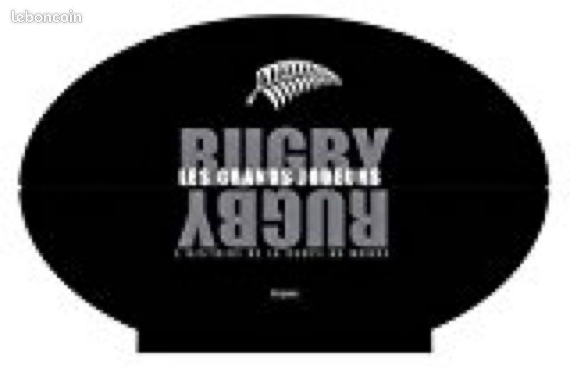 Livre de Rugby en forme de ballon (image 1)