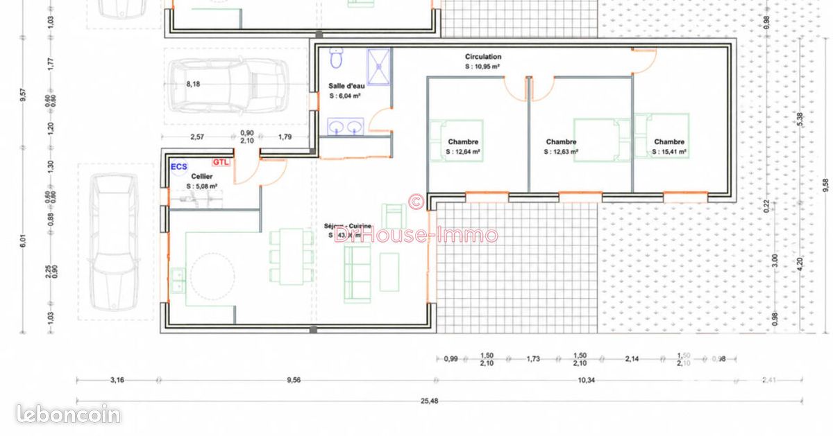 Maison 5 pièces 105 m² · à Corquilleroy · 105 m² · 195 000 €