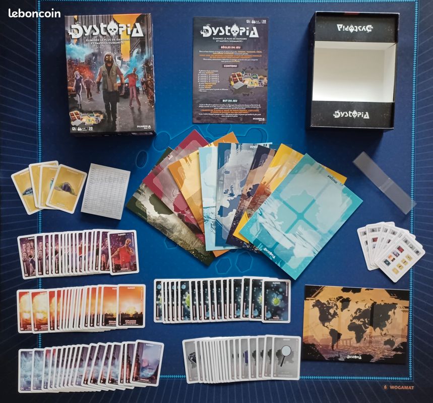 Jeu de Société Dystopia en très bon état et complet - Jeux & Jouets