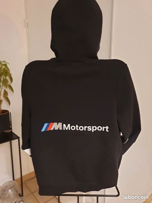 Veste jogging noir Puma motosport (image 4)