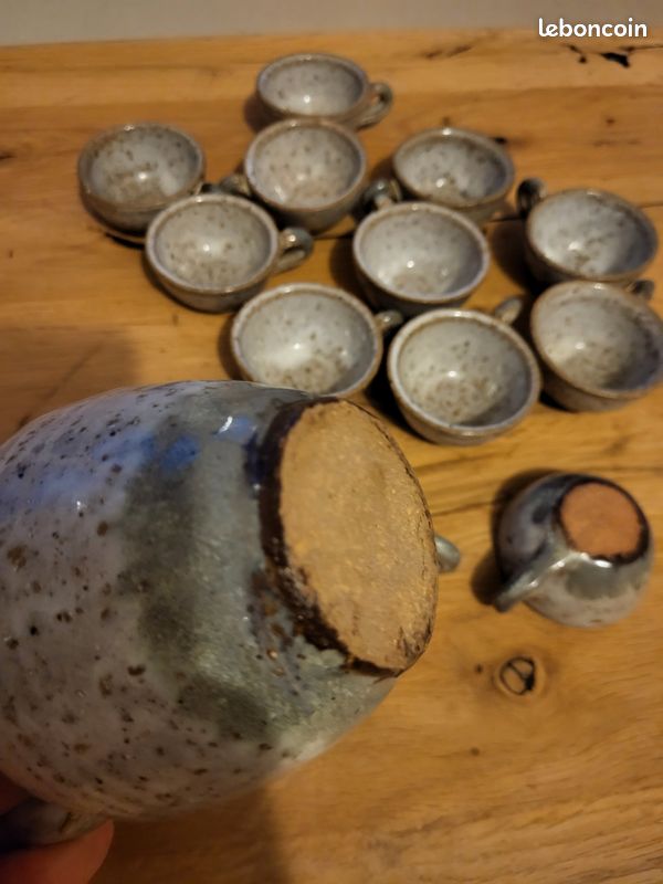 Service liqueur en grès de la Vallée Noire (image 5)