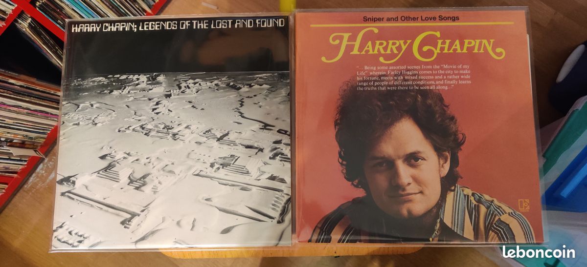 Lot de 11 vinyles de Harry CHAPIN (image 3)