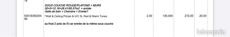 Sous couche rouge Farrow Ball 10l (image 5)