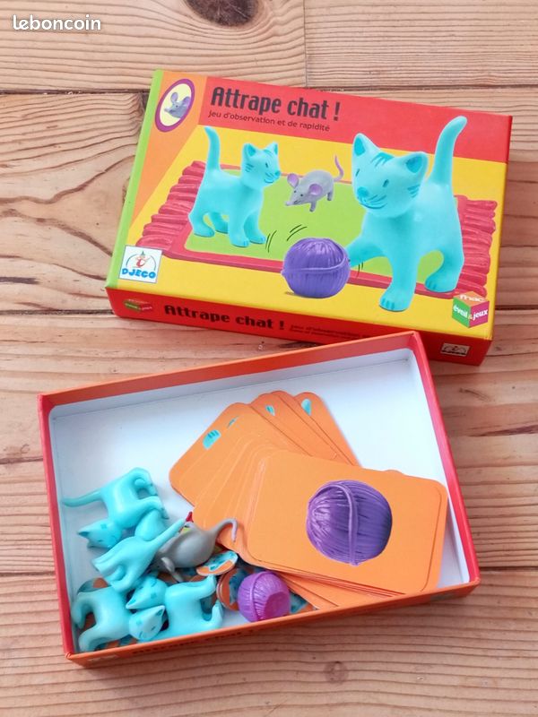 Jeu Attrape chat . DJECO (image 2)