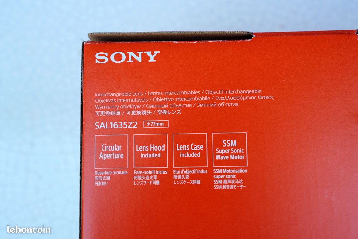 Sony Zeiss Vario-Sonnar T* 16-35mm F2.8 ZA SSM II MONTURE A (image 10)
