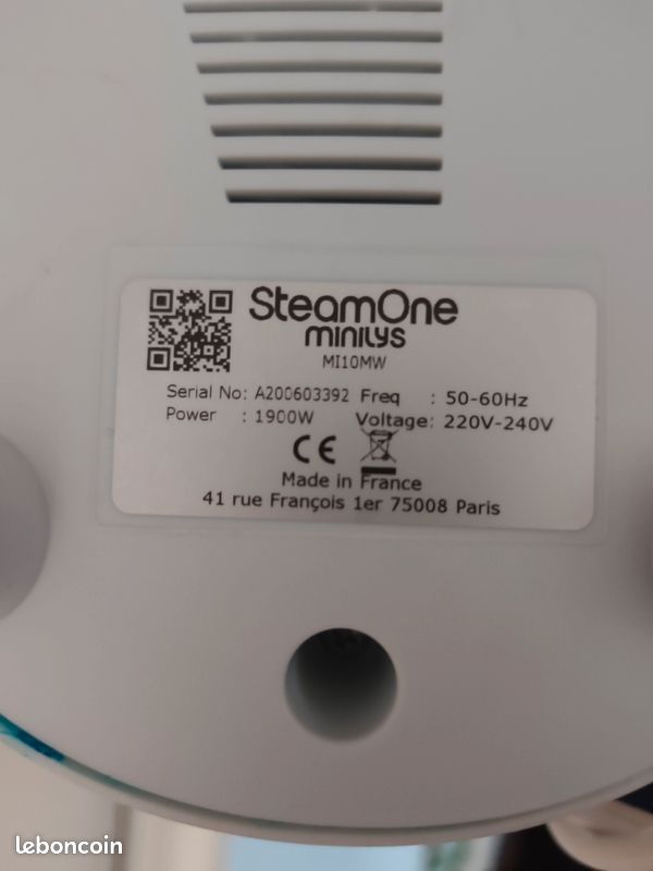 Defroisseur vertical SteamOne Minilys (image 7)