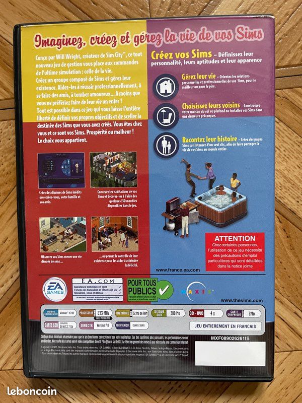 Jeu - Les Sims - CD-Rom (image 2)