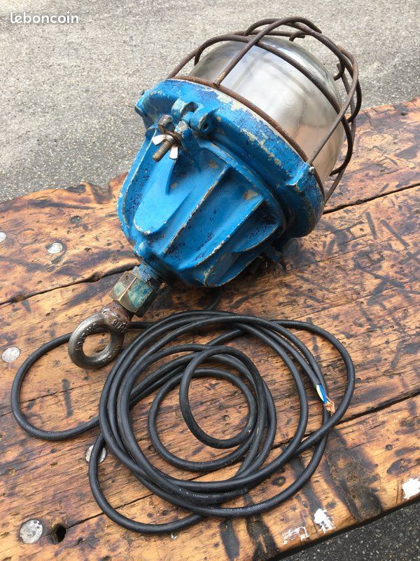 Lampe vintage industriel (image 1)