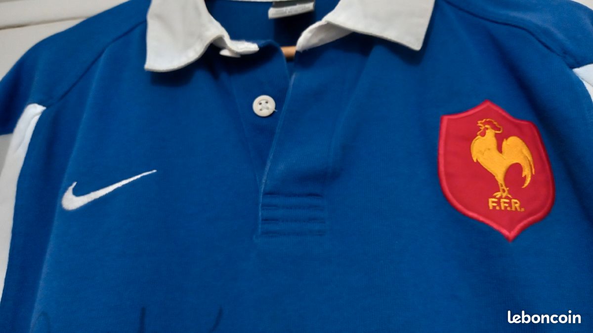 Maillot Rugby Centenaire XV De France 1906/2006 – Série Limitée Nike, Taille L