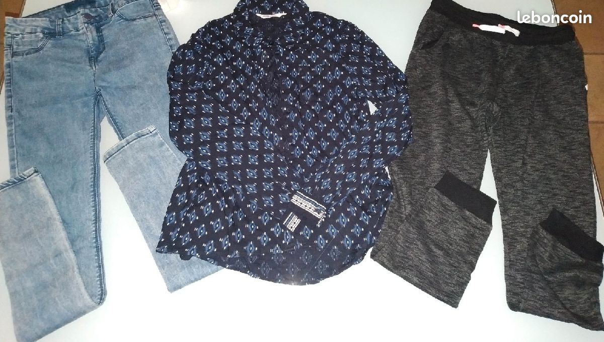 Lot Pantalon & chemisier enfant (image 1)