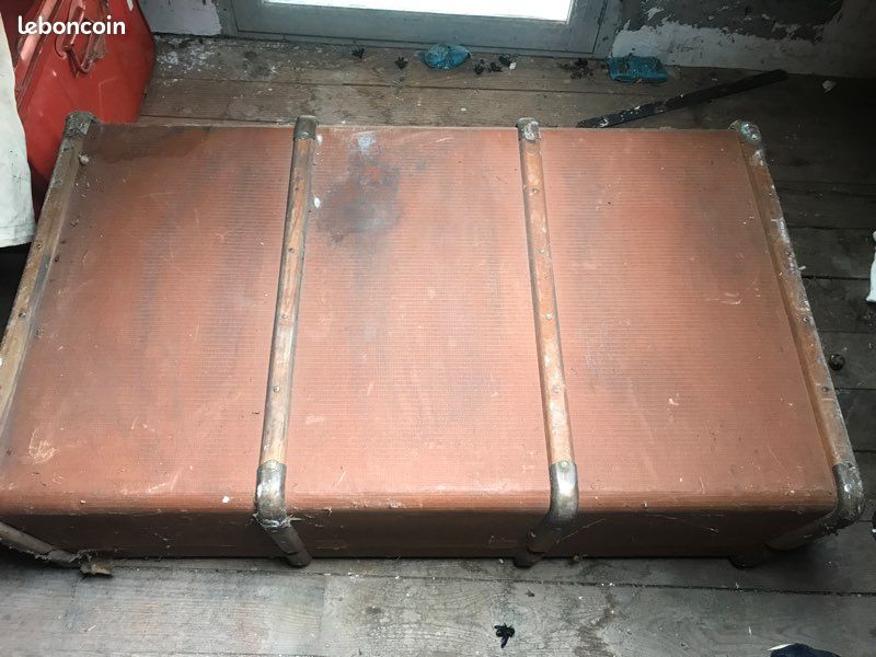ANCIENNE VALISE MALLE DÉBUT XXeme (image 5)