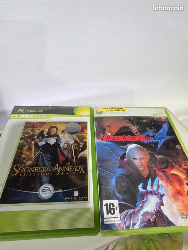 Le Seigneur Des Anneaux - Le Retour Du Roi - Jeu Xbox En Très Bon état, Complet Avec Boîte