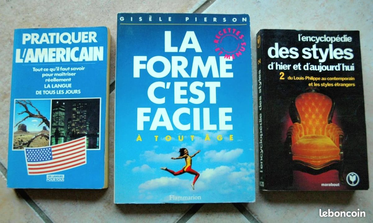 Lots 22 livres, Romans, Guides pratiques, Manuels Scolaires, Enfants (image 6)