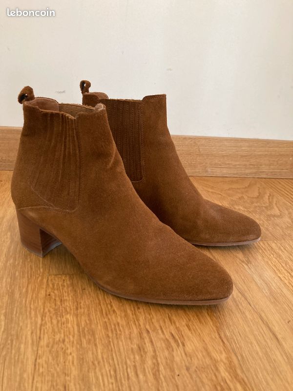 Cécile Jonak Bottines Cognac Bottines Botte Jonak Cognac Boots