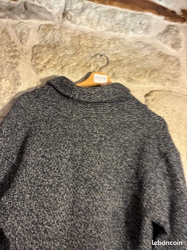 Gilet gris texturé Maison Scotch – M (image 6)