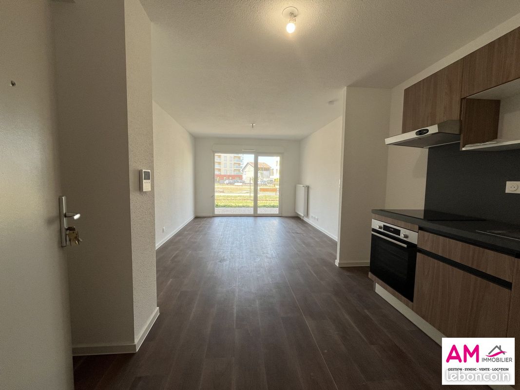 Appartement 2 pièces 39 m² · à Mulhouse · 39 m² · 634 €/mois