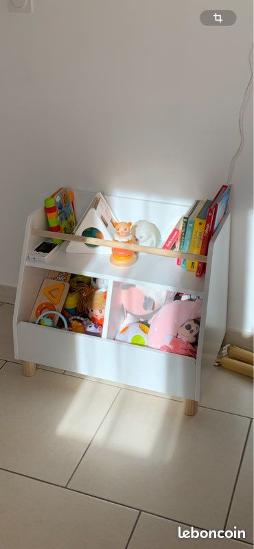 Meuble de rangement jouets/livres (image 1)