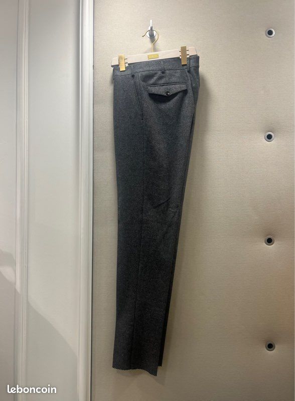 SCABAL - Pantalon gris (image 2)
