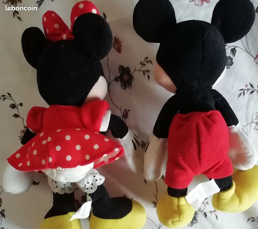 Peluches Minnie Mouse et Mickey (image 2)