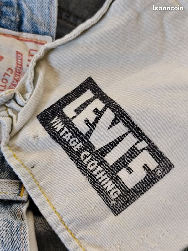 🇯🇵 Jean Levi’s LVC 701 Selvedge Japon 1950s Neuf W30 (image 15)