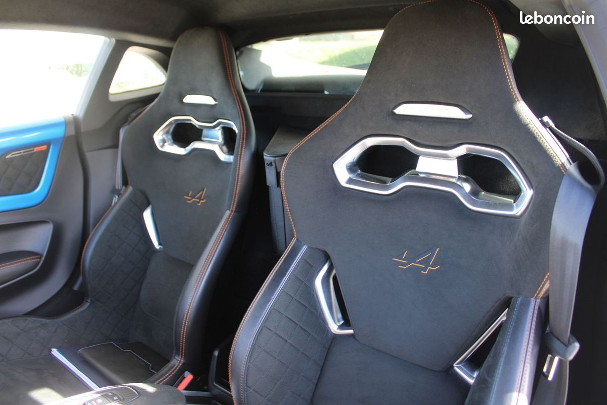 Alpine A110 "S" 300CV SPORT TURBO BOITE AUTO +PALETTE CAMÉRA GPS FOCAL LEDS CUIR ALCANTARA (image 9)