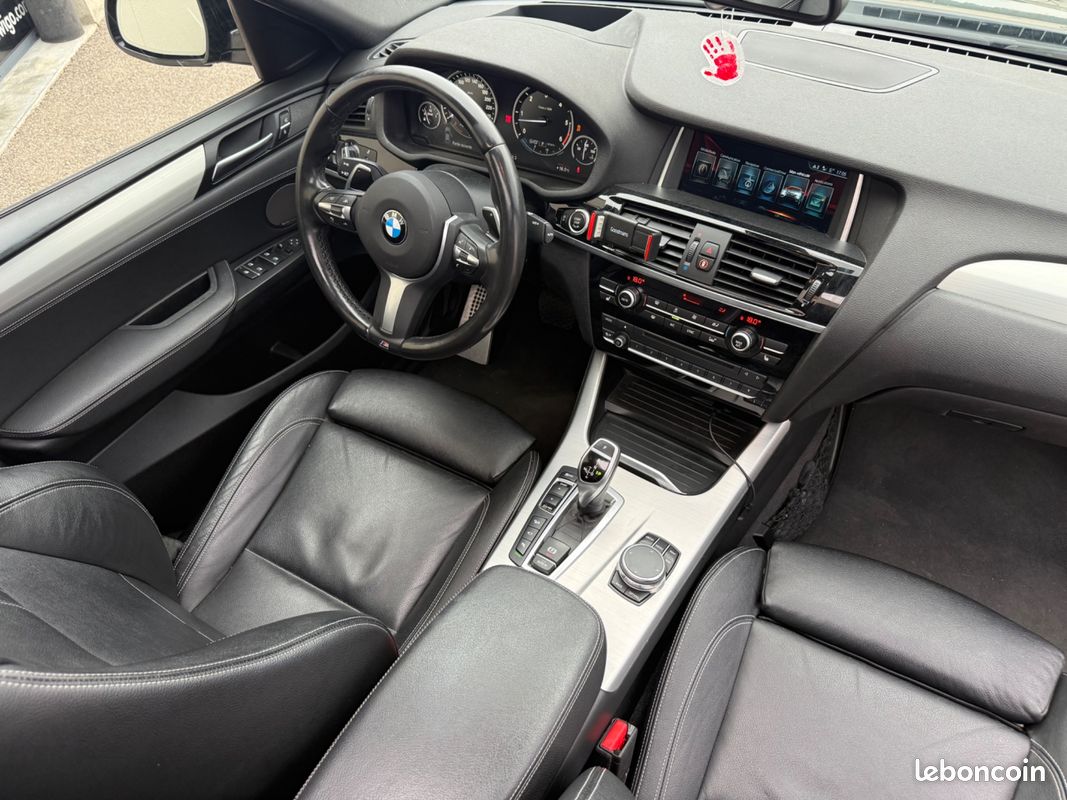 BMW X4 3.0 D 260CH M-SPORT XDRIVE BVA8 - ENTRETIEN BMW - SIÈGE CHAUFFANT - TOIT OUVRANt (image 13)