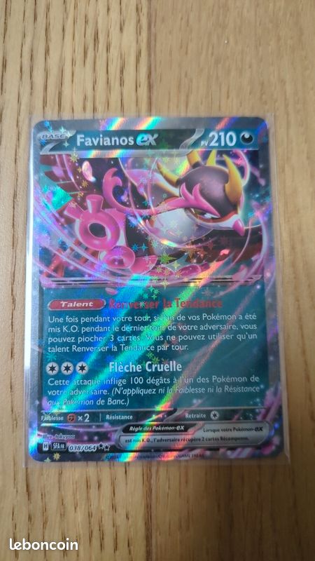 Carte Pokémon Favianos 038/064 (image 1)