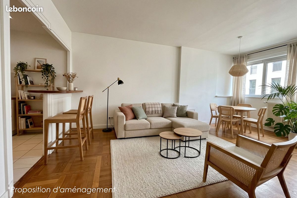 Appartement 2 pièces 51 m² · à Lyon · 51 m² · 1 121 €/mois