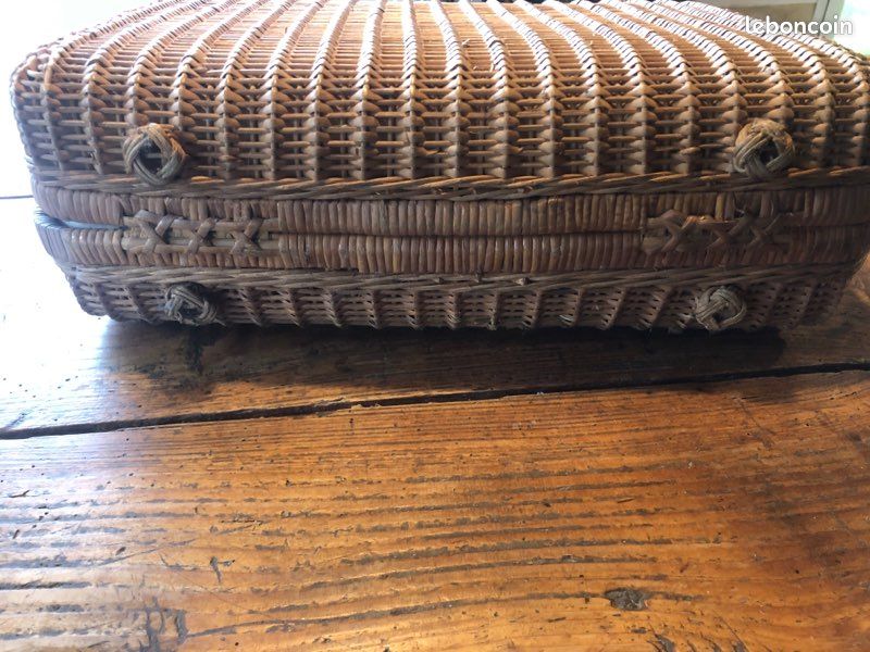 Valise en osier (image 3)