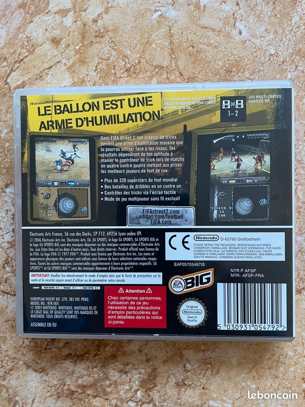 Jeu Fifa Street 2 Nintendo DS (image 2)