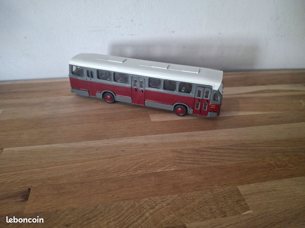 Miniature Lion Toys 1/43 – Bus Autobus DAF Citybus Rouge (Occasion, Sans Boîte)