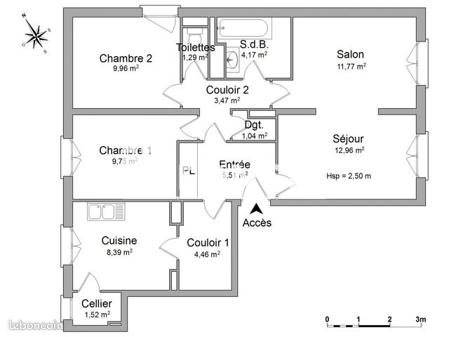Appartement a louer ris-orangis - 4 pièce(s) - 74 m2 - Surfyn