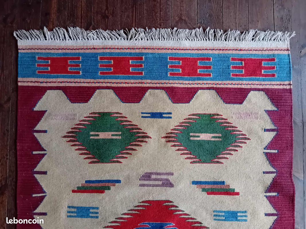 Kilim fait main 173x118cm (image 2)
