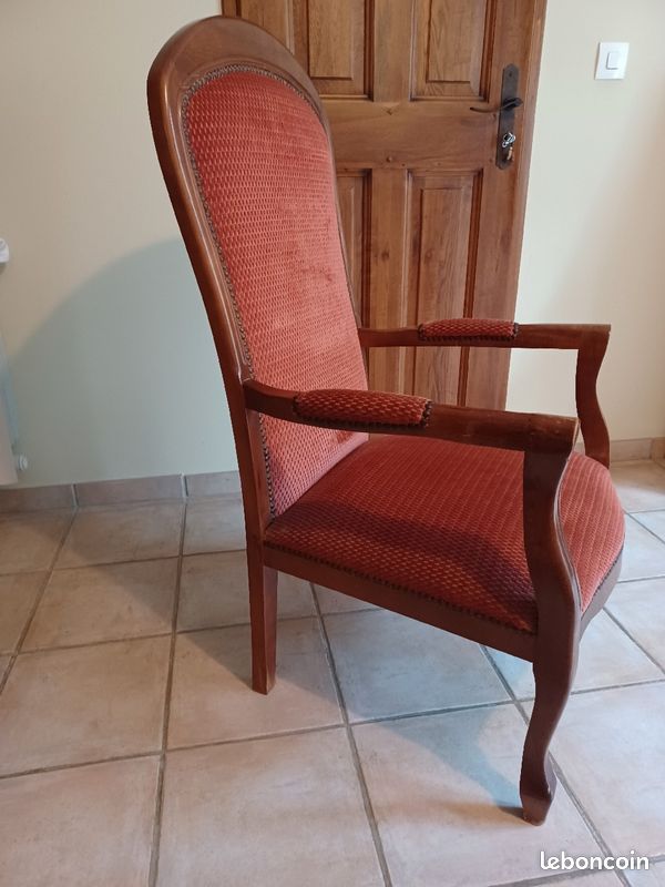 Fauteuils Bordeaux voltaire ( lot de 2) (image 3)