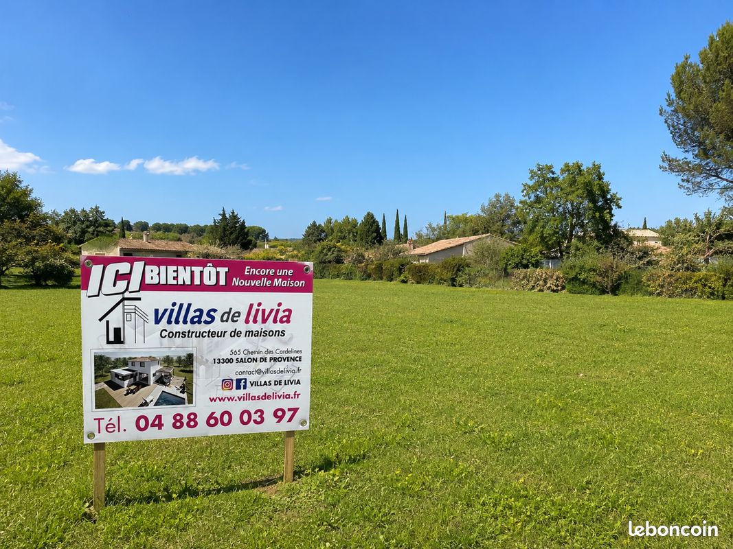 Terrain 500 m² · à Pélissanne · 190 000 €