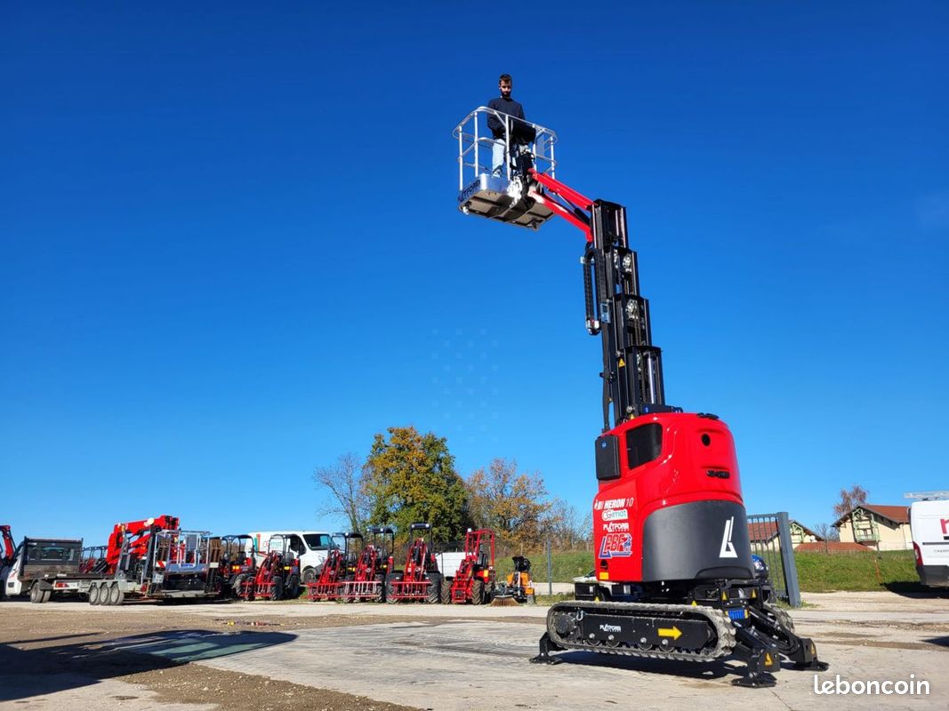 Platform Basket Héron 10 avec stabilisateurs (image 18)