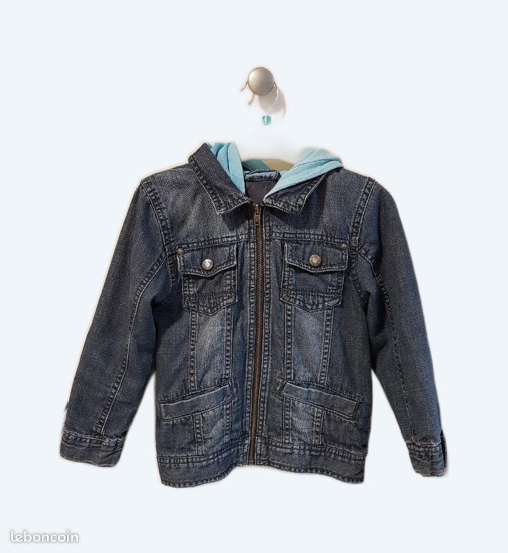 Veste en jean 6 ans (image 1)