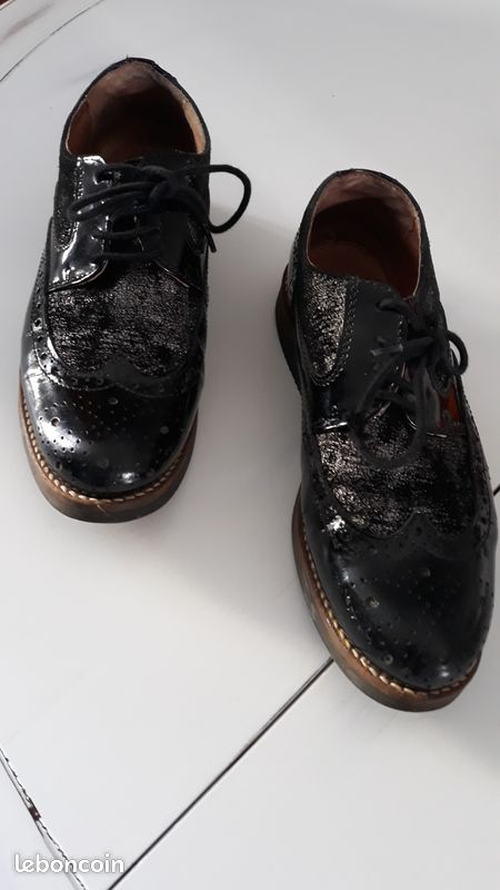 Derbies cuir (image 1)