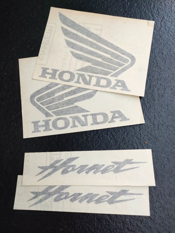 Autocollant Honda/hornet noir - Équipement moto